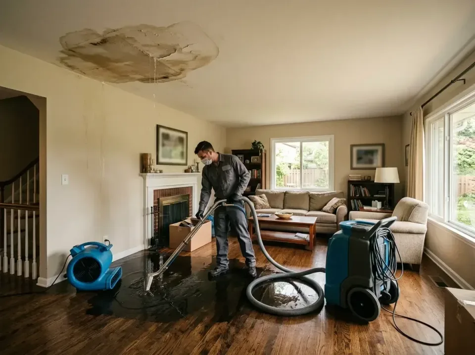 attic-pipe-burst-ceiling-drip-008 — frequently asked questions, Water Damage Restoration & Carpet Care in Moundville, AL
